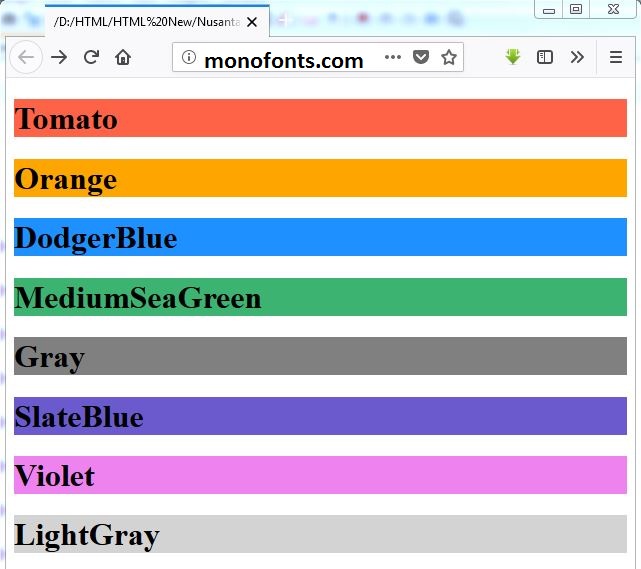 Cara Mengubah Warna Teks dan Latar Belakang di CSS